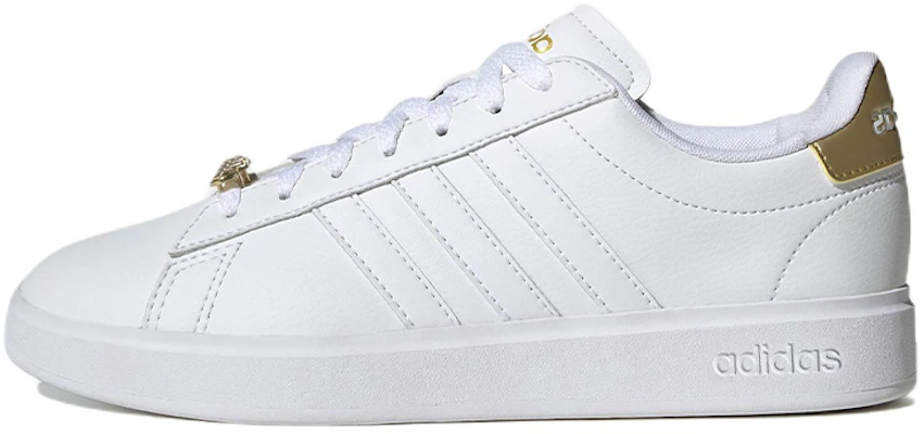 (W) adidas Grand Court Cloudfoam ''Bianco Oro Metallico'' GW7114 Buy (W) adidas Grand Court Cloudfoam ''Bianco Oro Metallico'' GW7114