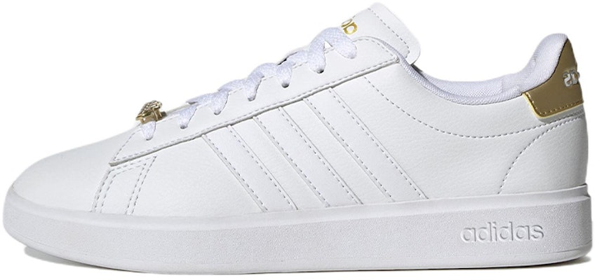 (W) adidas Grand Court Cloudfoam 'Putih Emas Metalik' GW7114 Buy (W) adidas Grand Court Cloudfoam 'Putih Emas Metalik' GW7114