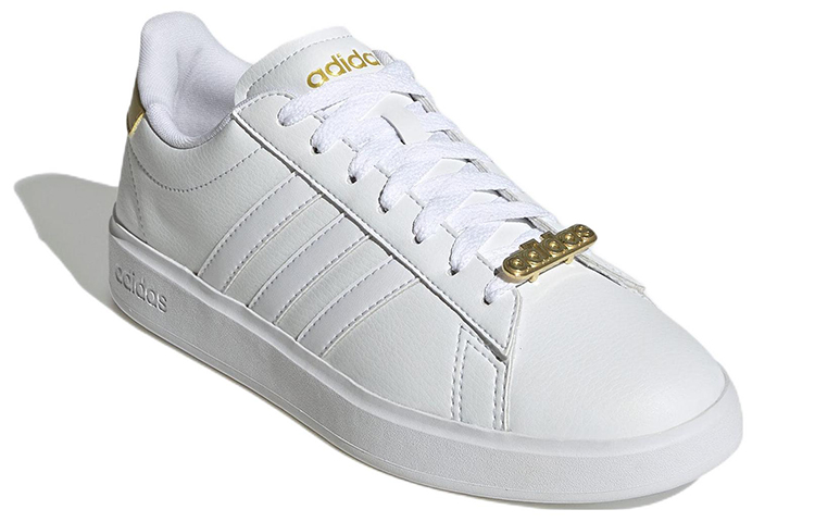Lookbook (W) adidas Grand Court Cloudfoam ''Bianco Oro Metallico'' GW7114