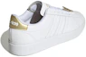 Shop (W) adidas Grand Court Cloudfoam ''Bianco Oro Metallico'' GW7114
