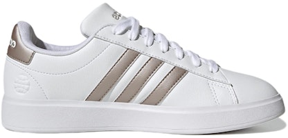 (W) 阿迪达斯Grand Court Cloudfoam“白铂金金属”鞋 GW9215 Order (W) 阿迪达斯Grand Court Cloudfoam“白铂金金属”鞋 GW9215