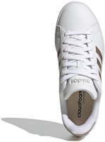 (W) 阿迪达斯Grand Court Cloudfoam“白铂金金属”鞋 GW9215 Purchase (W) 阿迪达斯Grand Court Cloudfoam“白铂金金属”鞋 GW9215