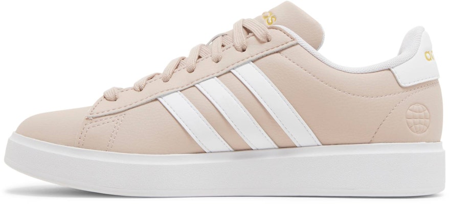 (Women) adidas Grand Court Cloudfoam 'Wonder Taupe' HP2538 Lookbook (Women) adidas Grand Court Cloudfoam 'Wonder Taupe' HP2538