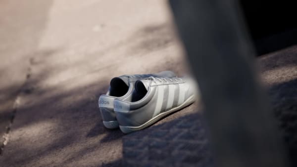 Lookbook (Women) Adidas Grand Court Lo Casual Sneakers Silver Metallic/Off White/Cloud White JQ7243
