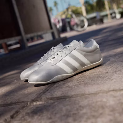 (Women) Adidas Grand Court Lo Casual Sneakers Silver Metallic/Off White/Cloud White JQ7243 1