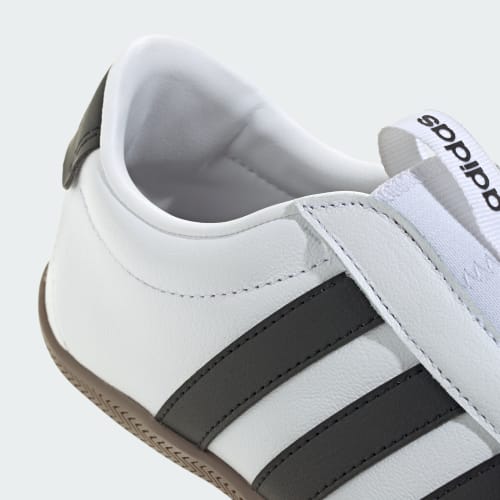 Cheap (W) adidas Grand Court Lo 休閒鞋 雲白/經典黑/橡膠棕 KI4659