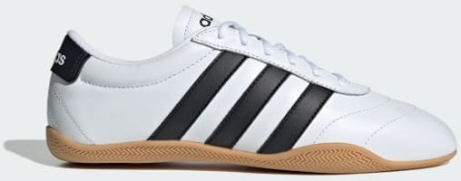 (Women) Adidas Grand Court LO Sneakers Cloud White/Core Black/Gum JQ9688 (Women) Adidas Grand Court LO Sneakers Cloud White/Core Black/Gum JQ9688