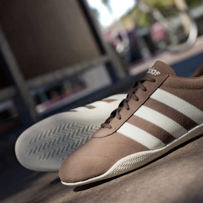 (W) adidas Grand Court Low 復古休閒鞋 地球層色/米白/地球層色 JQ7226 2