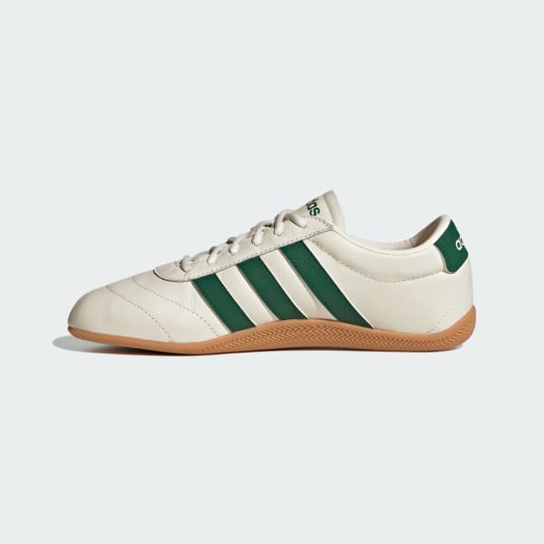 Sizing (W) Adidas Grand Court 低筒休閒鞋 米白/學院綠/生膠 JQ9690