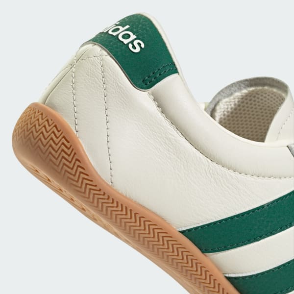 Cheap (W) Adidas Grand Court 低筒休閒鞋 米白/學院綠/生膠 JQ9690