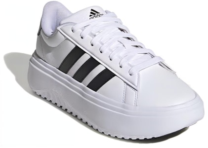 (W) adidas Grand Court Platform 'Putih Hitam' IE1092 Order (W) adidas Grand Court Platform 'Putih Hitam' IE1092