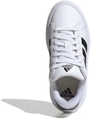 (W) adidas Grand Court Platform 'Putih Hitam' IE1092 Lookbook (W) adidas Grand Court Platform 'Putih Hitam' IE1092