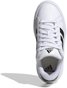 (W) adidas Grand Court Platform 'Putih Hitam' IE1092 Lookbook (W) adidas Grand Court Platform 'Putih Hitam' IE1092