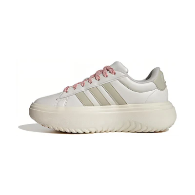 (W) adidas Grand Court Platform Shoes 'Beige Pink'