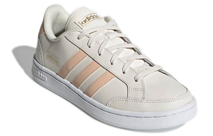 (W) adidas Grand Court SE 'Chalk White Halo Blush' 圖 3