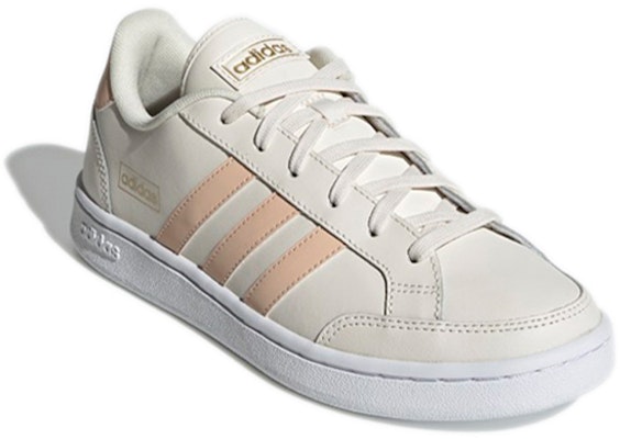 adidas neo Grand Court SE 舒適耐磨 低筒休閒板鞋 女款 米 Lookbook adidas neo Grand Court SE 舒適耐磨 低筒休閒板鞋 女款 米