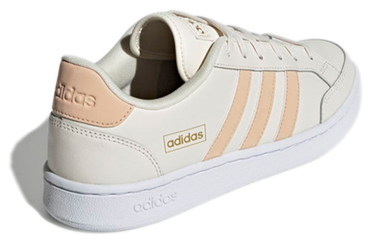 (W) adidas Grand Court SE 'Chalk White Halo Blush' 圖 4