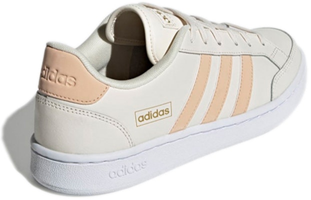 adidas neo Grand Court SE 舒適耐磨 低筒休閒板鞋 女款 米 Shop adidas neo Grand Court SE 舒適耐磨 低筒休閒板鞋 女款 米