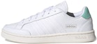 Buy adidas neo Grand Court SE 女款 白綠色