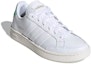 Lookbook adidas neo Grand Court SE 女款 白綠色