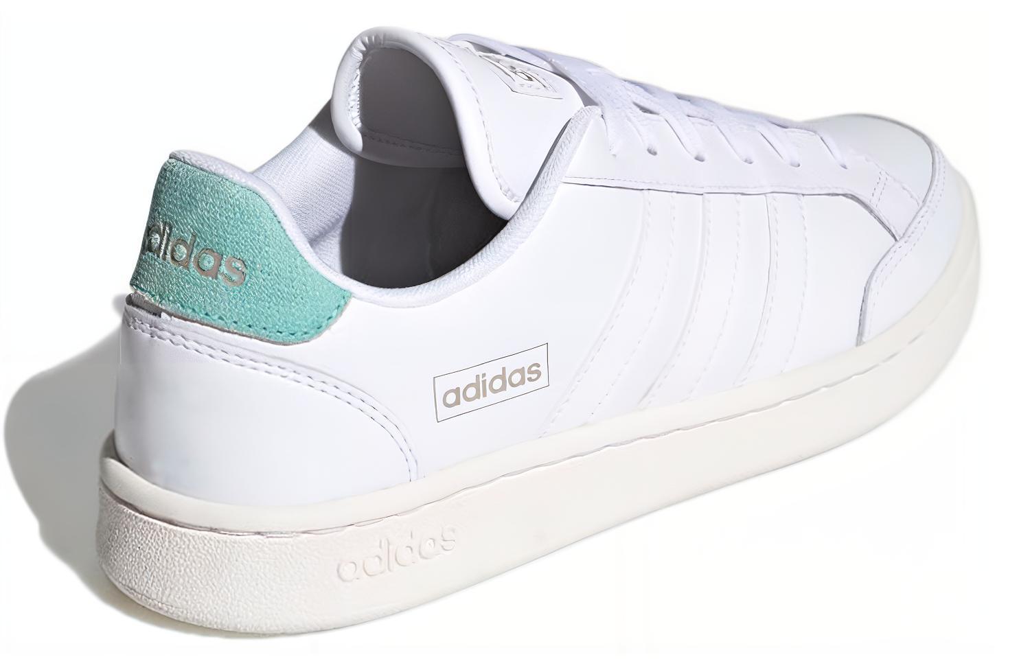 (W) adidas Grand Court SE 'White Acid Mint' 圖 4