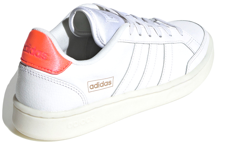 (W) adidas Grand Court SE 'White Signal Pink' 圖 4