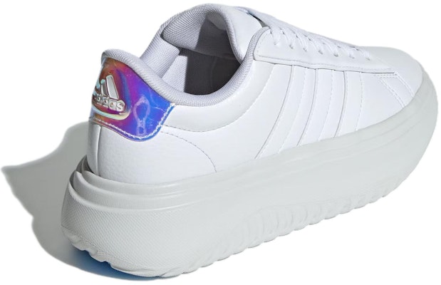 adidas Grand Court 舒適百搭 耐磨防滑 低筒 網球鞋 女款 白色 Shop adidas Grand Court 舒適百搭 耐磨防滑 低筒 網球鞋 女款 白色