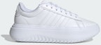 Buy (W) adidas GrandCourt Platform 'Cloud White' Putih Awan IE1089