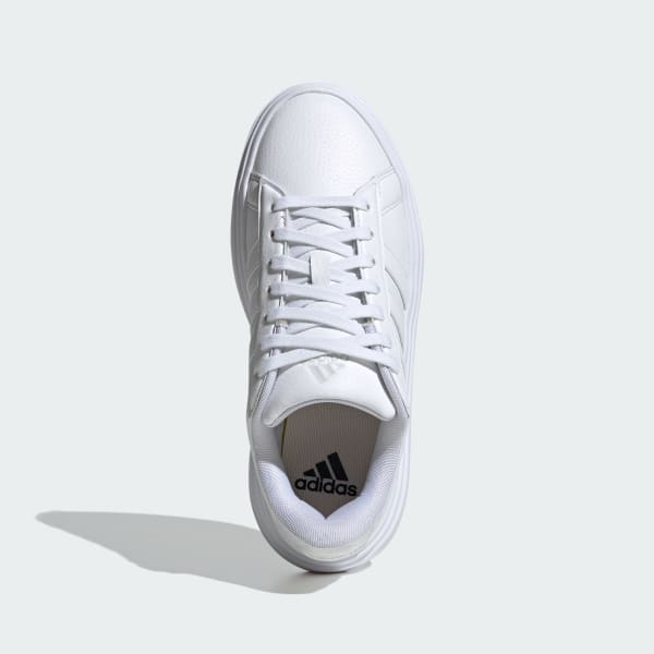 Lookbook (W) adidas GrandCourt Platform「雲朵白」 IE1089
