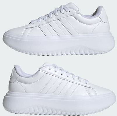 (W) adidas GrandCourt Platform 'Cloud White' Putih Awan IE1089 Sizing (W) adidas GrandCourt Platform 'Cloud White' Putih Awan IE1089