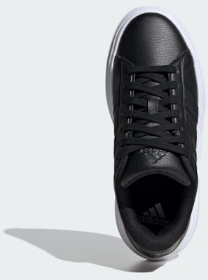 (W) adidas GrandCourt Platform 'Hitam Inti' IE1093 Order (W) adidas GrandCourt Platform 'Hitam Inti' IE1093