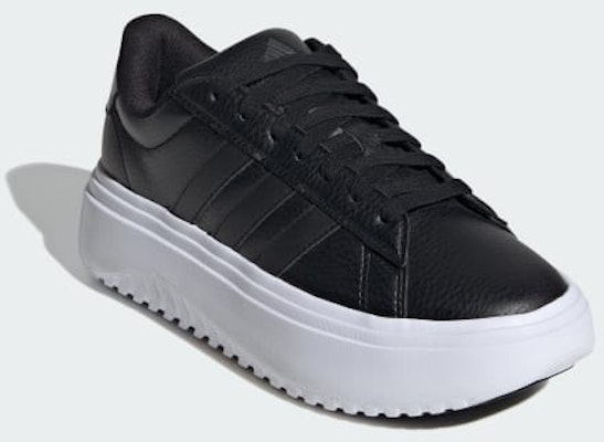 (W) adidas GrandCourt Platform 'Hitam Inti' IE1093 Shop (W) adidas GrandCourt Platform 'Hitam Inti' IE1093