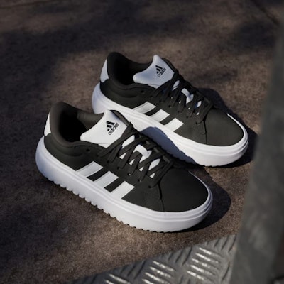 (W) adidas GrandCourt Platform 'Hitam Teras' IE1102 Purchase (W) adidas GrandCourt Platform 'Hitam Teras' IE1102