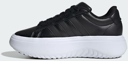 (W) adidas GrandCourt Platform 'Core Hitam' IE1093 Details for (W) adidas GrandCourt Platform 'Core Hitam' IE1093