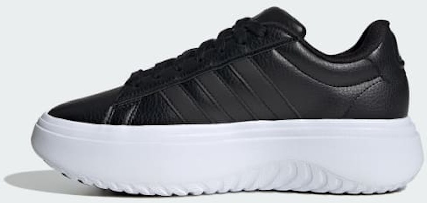 (W) adidas GrandCourt Platform 'Hitam Inti' IE1093 Details for (W) adidas GrandCourt Platform 'Hitam Inti' IE1093