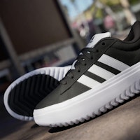 (W) 아디다스 그랜드코트 플랫폼 '코어 블랙' IE1102 2