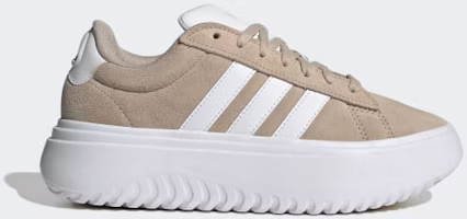 (Women) adidas GrandCourt Platform 'Wonder Beige' IH2408 (Women) adidas GrandCourt Platform 'Wonder Beige' IH2408
