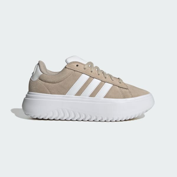 (Women) adidas GrandCourt Platform 'Wonder Beige' IH2408