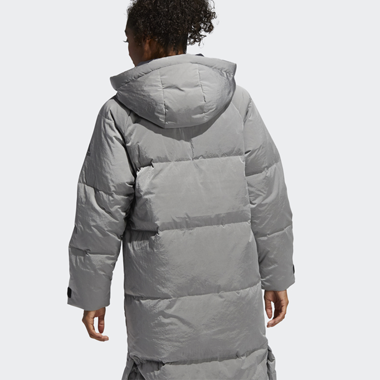 (Women) adidas Gray Outdoor Winter Down Hooded Jacket FT2540 圖 5