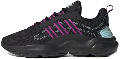 (Women) adidas Haiwee 'Black Vivid Pink' EF4457 (Women) adidas Haiwee 'Black Vivid Pink' EF4457