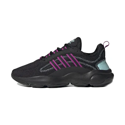 (W) adidas Haiwee 'Black Vivid Pink'