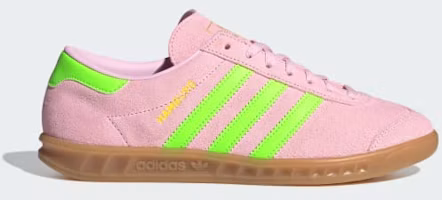 (Women) adidas Hamburg 'Clear Pink Solar Green' JS0683 (Women) adidas Hamburg 'Clear Pink Solar Green' JS0683