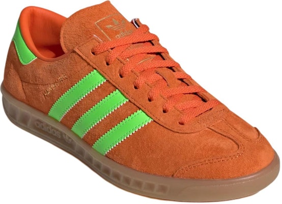 (Women) adidas Hamburg 'Orange Solar Green Gum' IH5460 Lookbook (Women) adidas Hamburg 'Orange Solar Green Gum' IH5460