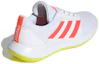 Shop (W) adidas Handball Low ''Wit Oranje Zwart'' FZ4662