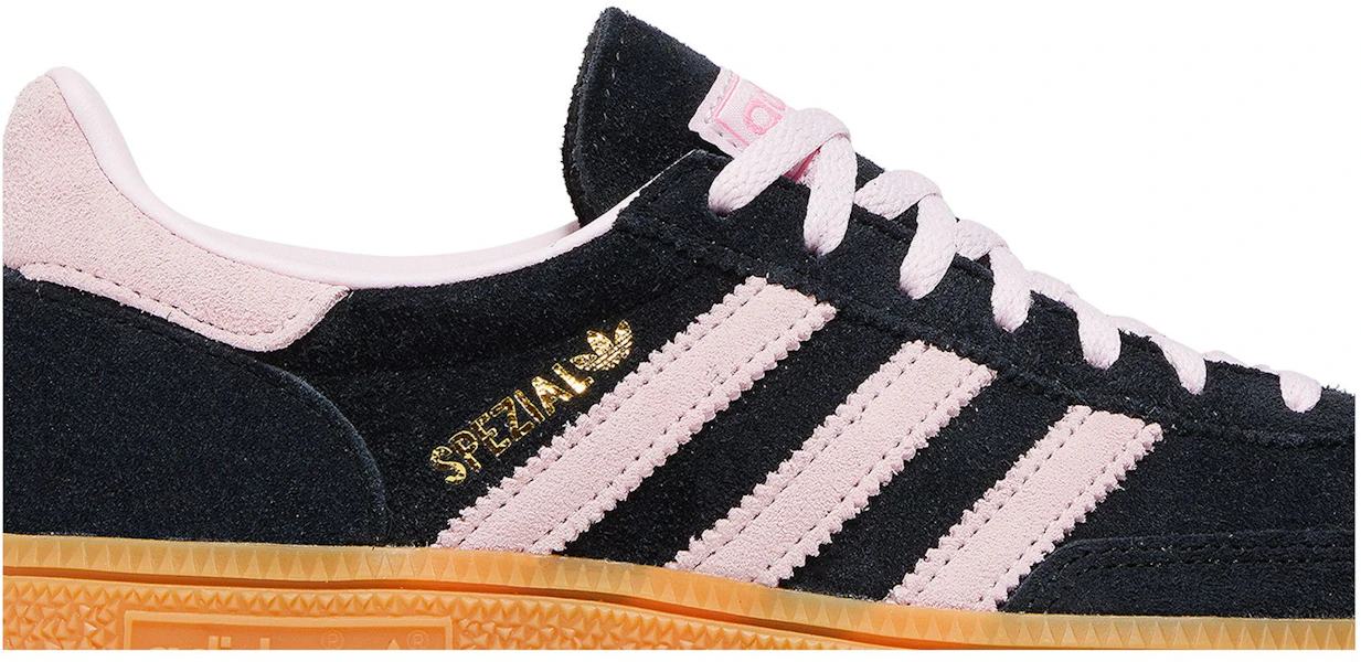 (Women) adidas Handball Spezial 'Black Clear Pink Gum' IE5897 Lookbook (Women) adidas Handball Spezial 'Black Clear Pink Gum' IE5897