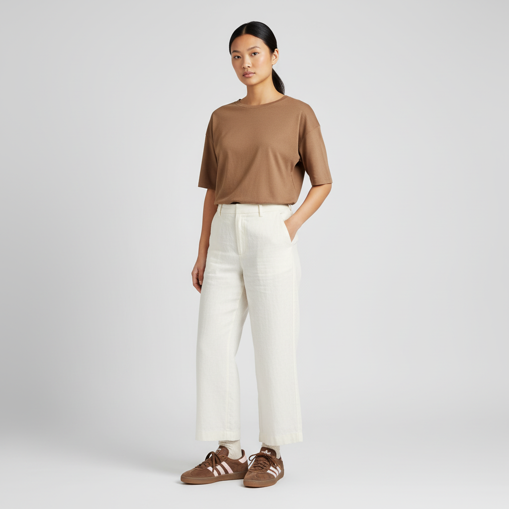 Lookbook (W) adidas Handball Spezial 'Coklat Kelabu' JR3082