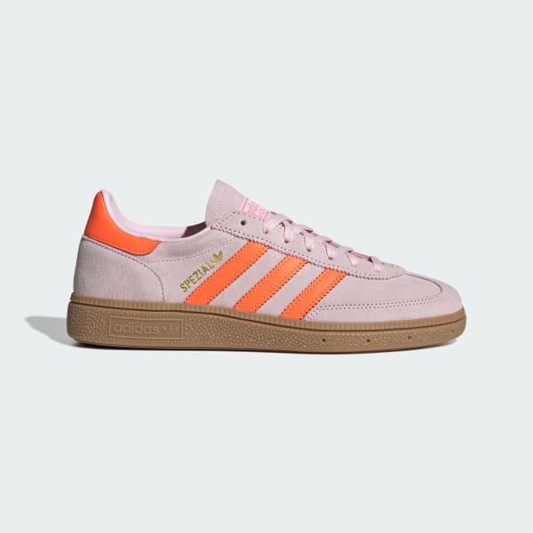 (Women) adidas Handball Spezial 'Clear Pink Solar Orange' JS0250