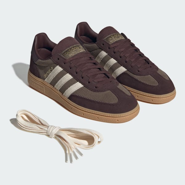 Sizing (W) アディダス ハンドボール スペツィアル スニーカー カーゴブラウン/クリームホワイト/シャドウブラウン HP7212