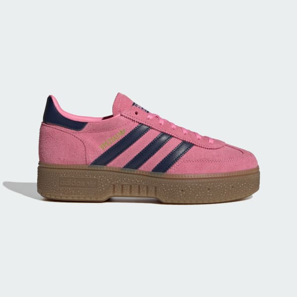 (Women) Adidas HANDBALL SPEZIAL BOLD - Bold Handball Sneakers Bliss Pink/Night Indigo/Gum IH9184