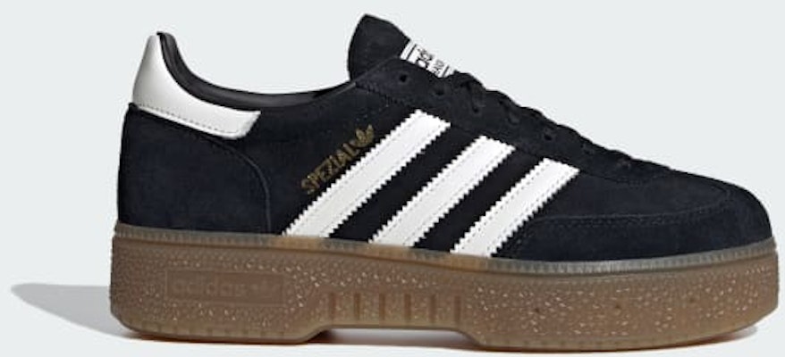 (Women) Adidas Handball Spezial Bold Shoes Core Black/Core White/Gum JR7438 Buy (Women) Adidas Handball Spezial Bold Shoes Core Black/Core White/Gum JR7438